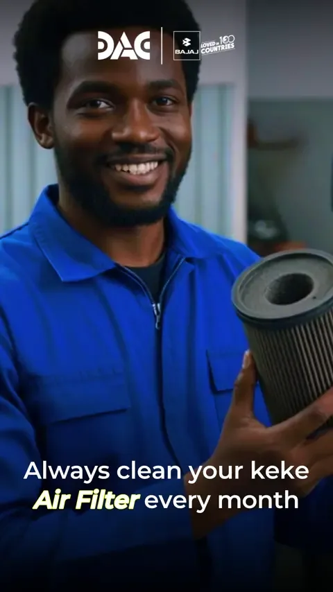 Social reel: mechanic with a keke air filter